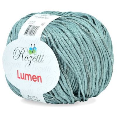 Пряжа Rozetti LUMEN (121-24); Состав: 79% Хлопок, 21% Вискоза; 50 гр / 123 м